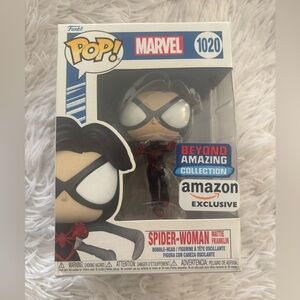 Funko Pop Marvel Spider-Woman Mattie Franklin 1020 Amazon Exclusive